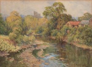 GRAHAM Fred 1900-1900,THE RIVER AT HELMSLEY, YORKSHIRE,1936,Babuino IT 2020-10-14