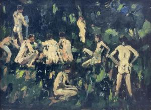 GRAHAM George II 1881-1949,Nude Figures in the Woods,David Duggleby Limited GB 2023-12-08