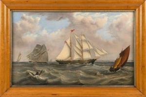 GRAHAM J,British Brig Off the Cliffs of Dover,1869,Eldred's US 2021-04-29