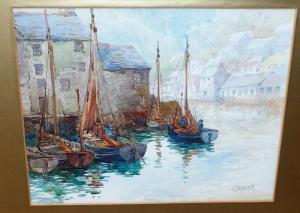 GRAHAM J,Fishing boats in a harbour,Great Western GB 2019-10-05