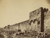 GRAHAM James 1806-1869,La Porte Dorée à Jérusalem,c.1857,Millon & Associés FR 2016-11-08