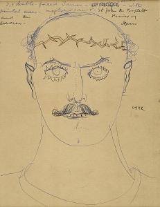 GRAHAM John D 1887-1961,Portrait of a Man with a Crown of Thorns,Bonhams GB 2006-05-24