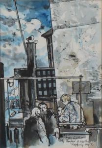 GRAHAM Rigby 1931-2015,The Prospect of Whitby, Wapping,1976,Gilding's GB 2022-04-05