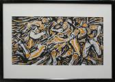 GRAHAM Robert MacDonald 1919-2003,Football Players,Clars Auction Gallery US 2008-11-08