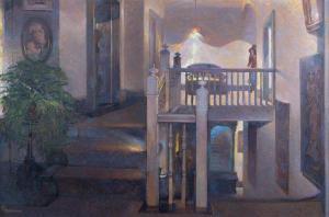 GRAHAM Robert MacDonald,THE UPSTAIRS HALLWAY, THE THOMAS WOLFE MEMORIAL, A,1988,Potomack 2020-10-07