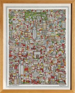 GRAHAM Tony 1933-1992,Mini Manhattan!!,1982,Ro Gallery US 2022-11-17