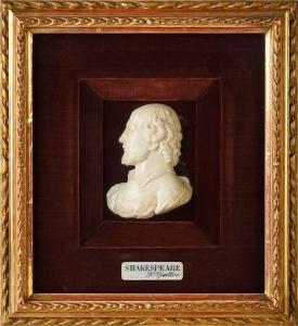 GRAILLON Félix Adrien H.,Portrait en profil de William Shakespeare,Coutau-Begarie 2022-06-03