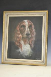 GRAIN John,Study of a Spaniel,Bamfords Auctioneers and Valuers GB 2016-07-20