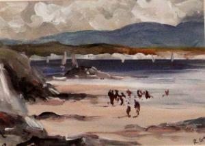 GRAINGER HUNT RACHEL 1956-2016,Donegal Beach Scene,Gormleys Art Auctions GB 2013-10-08