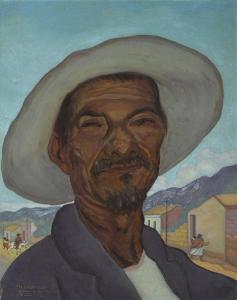 GRAMAJO GUTIERREZ ALFREDO 1893-1961,El tuerto Fausto,1953,Bonhams GB 2015-11-04