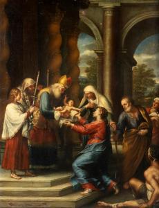 GRAMICCIA Lorenzo 1702-1795,Presentazione di Gesù al Tempio,Finarte IT 2023-05-30