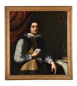 GRAMMATICA Antiveduto 1571-1626,Portrait of Girolamo Frescobaldi,Dreweatts GB 2021-12-14