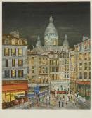 GRANDE Dan 1938,Rue à Montmartre,Ader FR 2013-01-29