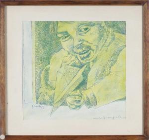 GRANDE Luigi 1939,Uomo dalla mano piccola,1975,Capitolium Art Casa d'Aste IT 2019-07-24