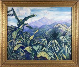 Grandin Elizabeth 1889-1970,South American landscape,Eldred's US 2017-08-04