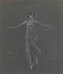 GRANDJOUAN Jules 1875-1968,Isadora Duncan,Delorme-Collin-Bocage FR 2022-11-25