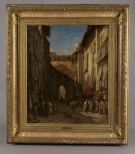 GRANDSIRE Pierre Eugène 1825-1905,Rue de Cordoue,1863,Daguerre FR 2021-12-15