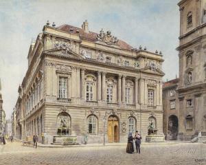 GRANER Ernst 1865-1943,Alte Universität in Wien,1916,im Kinsky Auktionshaus AT 2011-05-10
