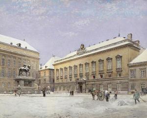 GRANER Ernst 1865-1943,Palais Pallavicini am Josefsplatz,1914,im Kinsky Auktionshaus AT 2011-05-10
