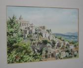 GRANIOU Ch 1900-1900,Hillside town,Bellmans Fine Art Auctioneers GB 2010-09-08