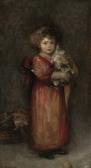 GRANITSCH Susanna Renate 1869-1946,Katzenmütterchen.,Galerie Koller CH 2006-09-18