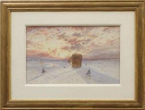 GRANT D.E,Winter Landscape,Clars Auction Gallery US 2008-12-06