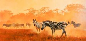GRANT Donald 1930-2001,Zebras,Bellmans Fine Art Auctioneers GB 2022-11-15