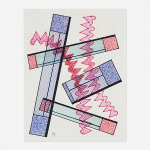 GRANT Dwinell 1912-1991,Overlapping Forms,1990,Los Angeles Modern Auctions US 2023-11-30