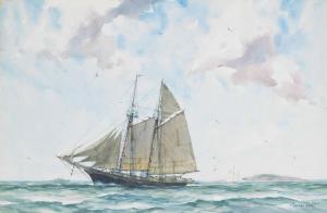 GRANT Gordon Hope 1875-1962,A fishing schooner heading out to the fishing grou,Christie's 2013-06-12