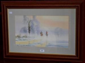 GRANT M.,Early Morning, Out With The Belvoir,Bamfords Auctioneers and Valuers GB 2017-08-02