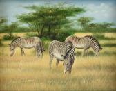 GRANT ROY 1900-1900,Zebras,Simpson Galleries US 2016-09-10