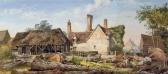 GRANT W.J,Farmhouse, Leigh, Essex,1863,Christie's GB 2010-01-12
