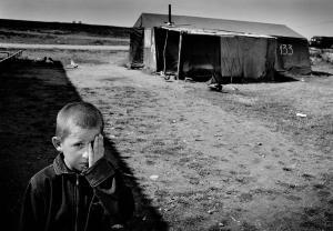 Grarup Jan 1968,Chechen refugee boy in the border region between C,Bruun Rasmussen DK 2018-06-23