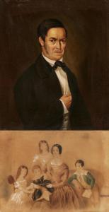 GRASHOF Otto 1812-1876,Two Portraits:,1854,Van Ham DE 2023-11-17
