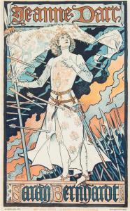 GRASSET Eugene Samuel 1845-1917,Jeanne d'Arc: Sarah Bernhardt,Hindman US 2015-06-23