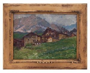 GRASSIS Giuseppe 1870-1949,Paesaggio montano,Casa d'Aste Santa Giulia IT 2021-11-06