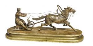 GRATCHEV Vassily Yacovlevitch 1831-1905,A Russian gilt bronze sculpture with a coss,Bruun Rasmussen 2018-06-08