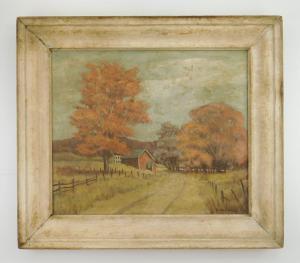 GRATHWOL Ray 1900-1992,Autumn Road,1952,Rachel Davis US 2023-10-21