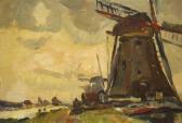 GRAUENKAMP Jan Hendrik 1902-1980,De drie molens,Venduehuis NL 2012-03-21