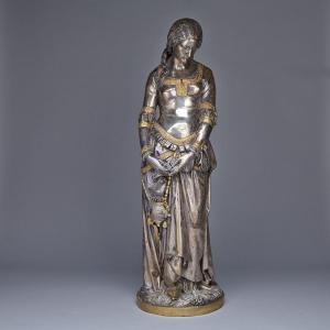 GRAUX Jules,Figure of a Renaissance Maiden,Waddington's CA 2014-06-17