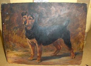 GRAVELY Percy 1800-1900,"Dinah", a Welsh terrier,1893,Bonhams GB 2010-01-20