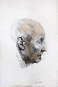 GRAVLEUR,Portrait de William Burrough,Chayette et Cheval FR 2013-10-08