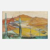 GRAY Cleve 1918-2004,Sun in the Valley,1948,Rago Arts and Auction Center US 2019-11-08