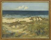 GRAY FREDERICK 1881-1930,Dunes, sea and sky,1910,Eldred's US 2016-08-03