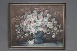 GRAY James 1917-1947,Still Life with Dianthus in a Vase,Hartleys Auctioneers and Valuers 2018-06-13