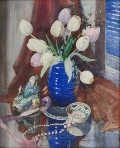 GRAY John 1880-1904,Still Life of Tulips,Sotheby's GB 2022-11-22