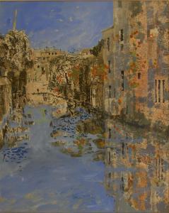 GRAY Leonard 1925-2019,VIEW OF A CANAL,Lyon & Turnbull GB 2011-10-15