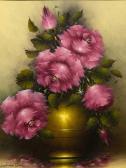 GRAY Loughridge 1900-1900,Still Life Pink Roses,5th Avenue Auctioneers ZA 2016-10-16