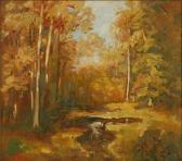 GRAY Mary Chilton 1888-1969,fall landscape with winding stream,1931,Ripley Auctions US 2008-12-07
