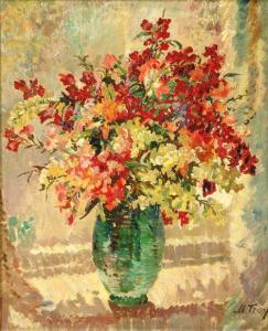 GRAY Mary Chilton 1888-1969,Study of flowers in thewindow,Dreweatt-Neate GB 2008-10-22